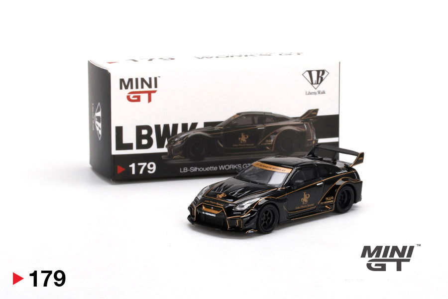 MINI GT #179 LB-Silhouette WORKS GT NISSAN 35GT-RR Ver.1 JPS – J