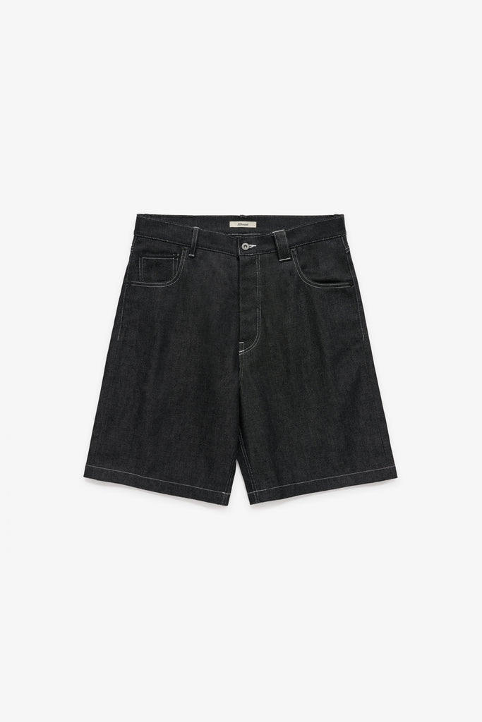 Big Denim Shorts - Black/White – JJJJound