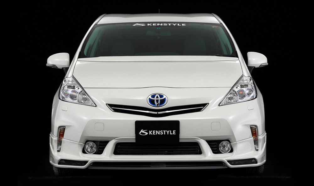 トヨタ プリウスα KENSTYLE エアロパーツ ZVW40W/ZVW41W 前期｜ハーフ