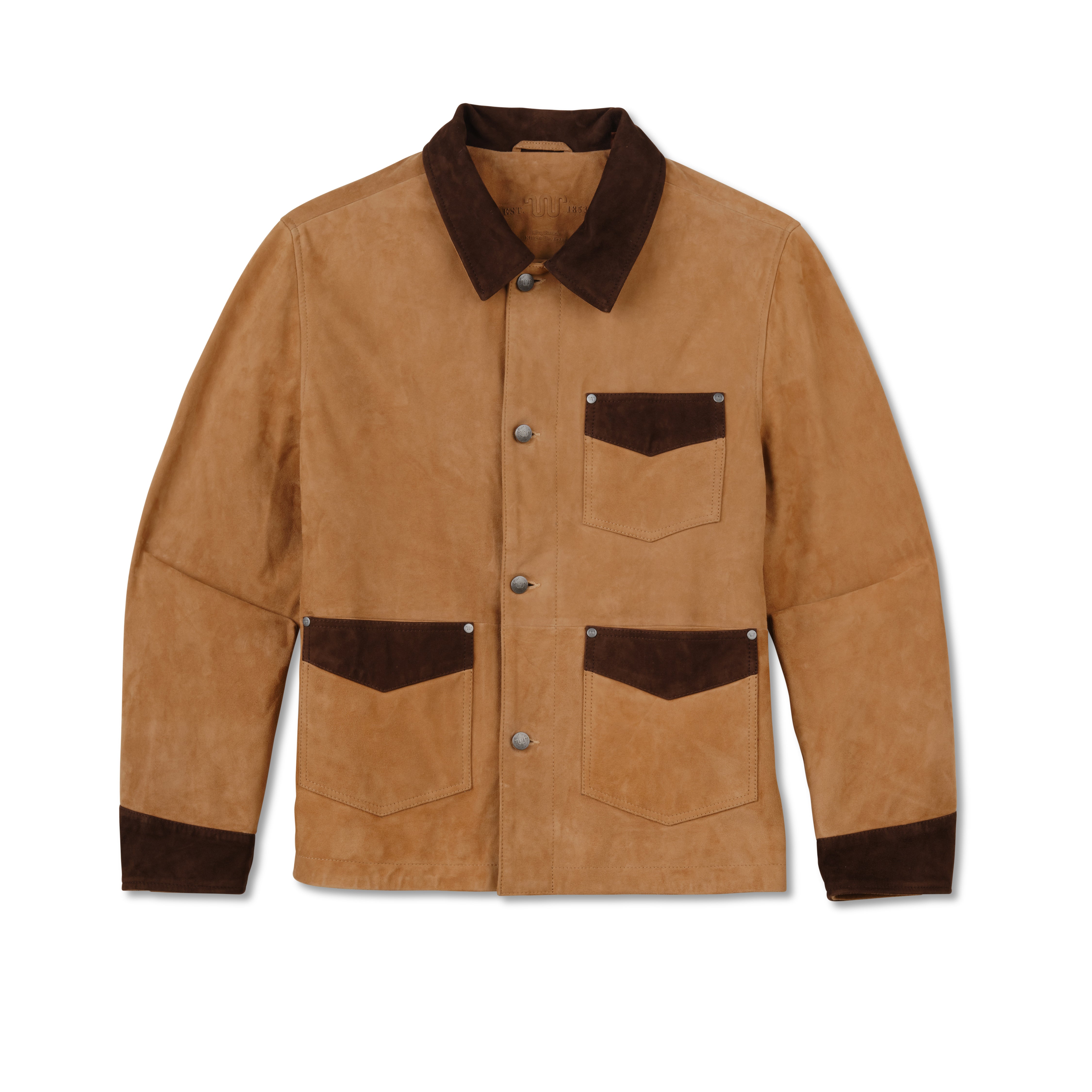Men's Goat Suede Kineño Jacket – King Ranch Saddle Shop