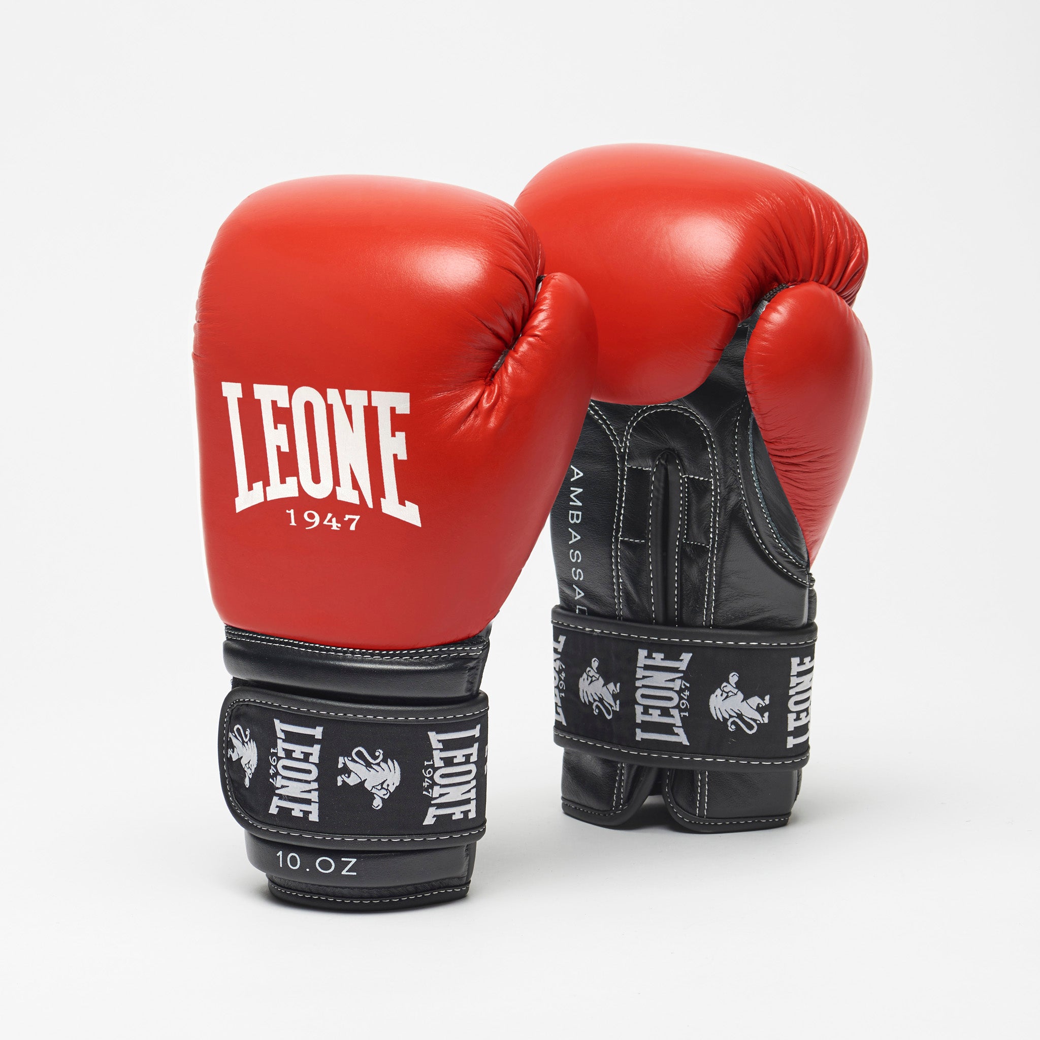 AMBASSADOR BOXING GLOVES GN207 red | Leone 1947 Official Shop