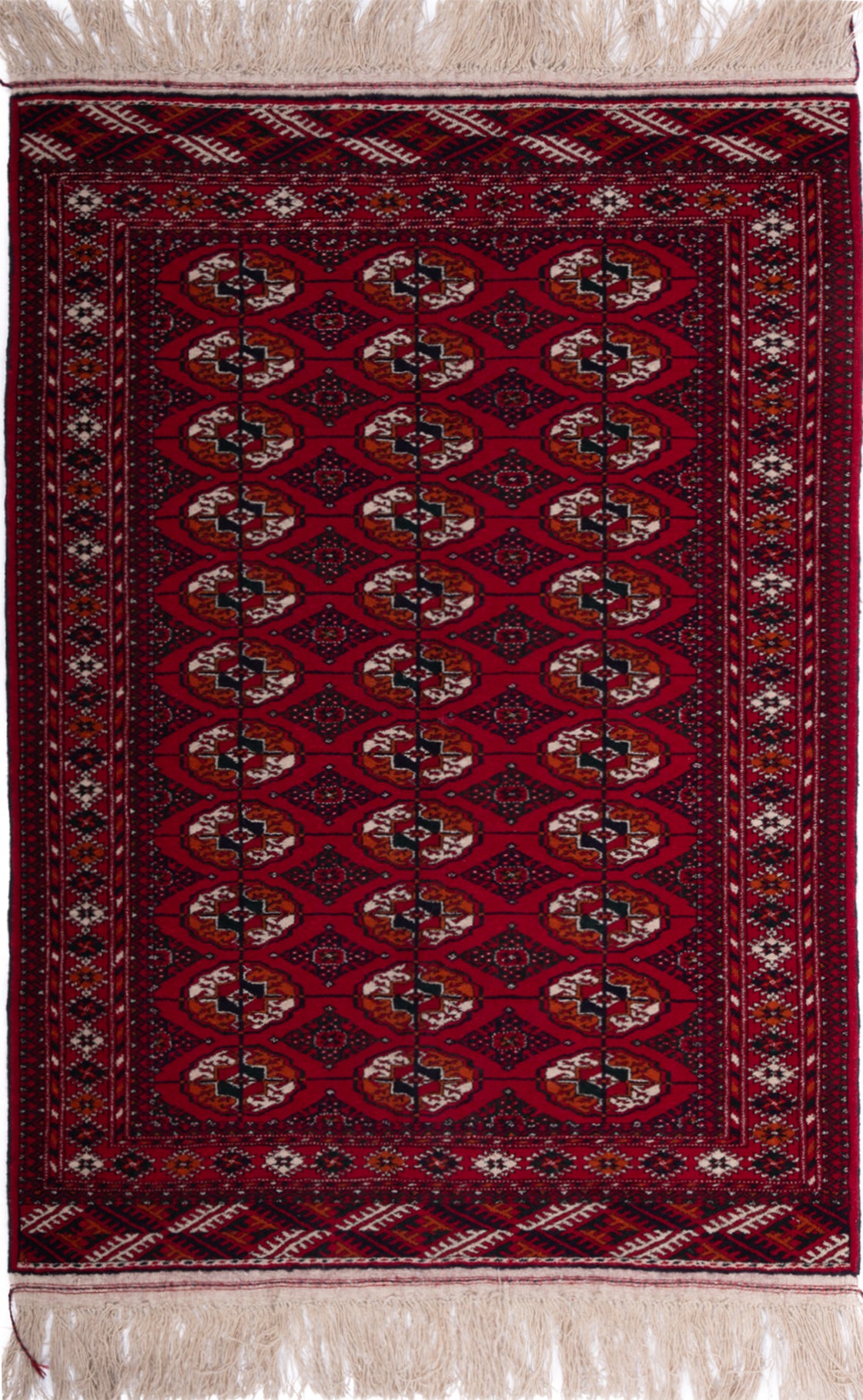 Hand-Knotted Persian Turkmen Rug - Ref: 3309 - 150 x 100cm