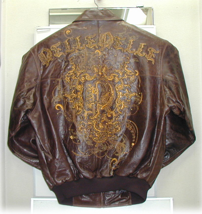 marc buchananノーカラーレザーファーpelle pelle