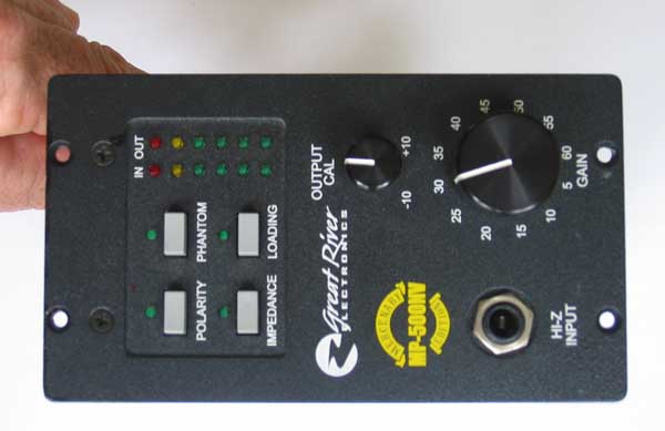 Great River Neve-Style MP-500NV Mic Pre for 500-Series Racks