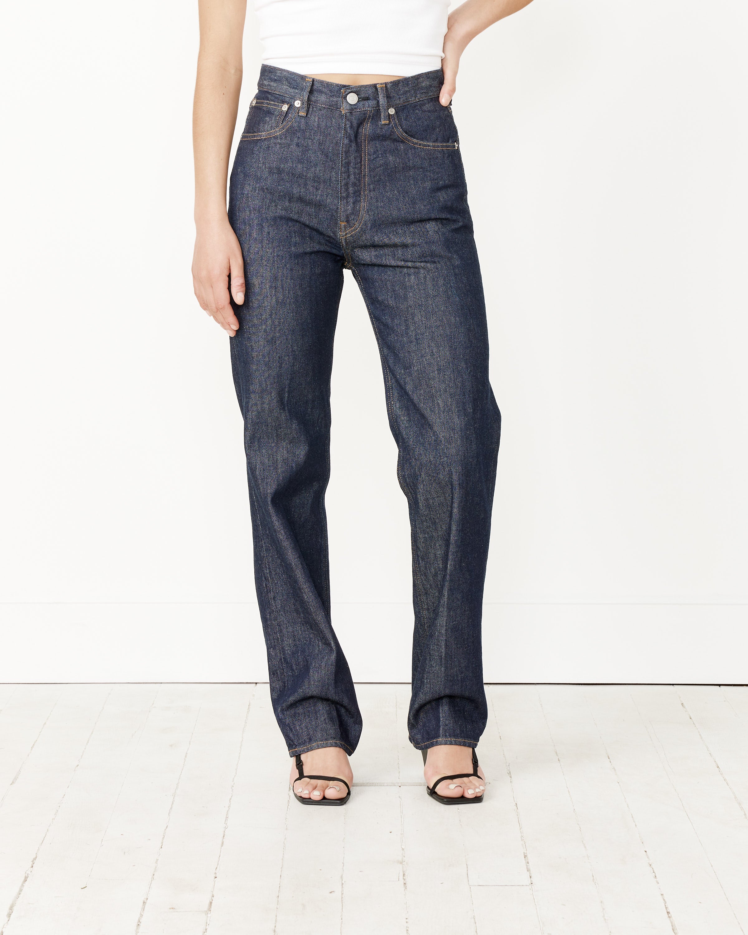 Hard Twisted Denim 5P Pants