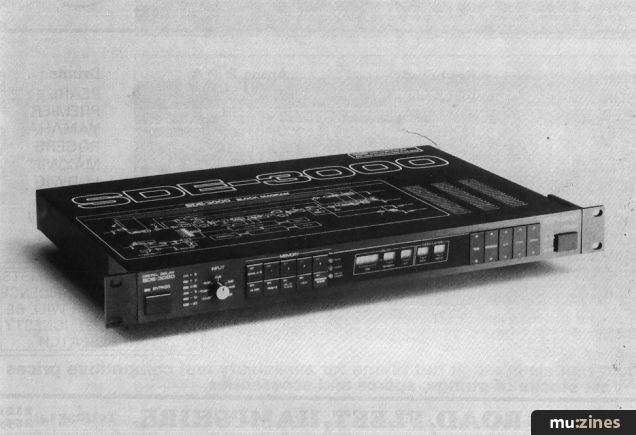Roland SDE3000 & SDE1000 (12T Nov 83)