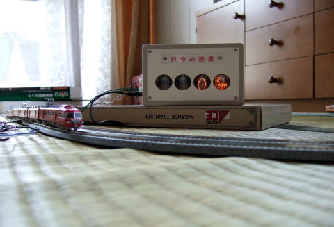 パノラマカータイプ速度計