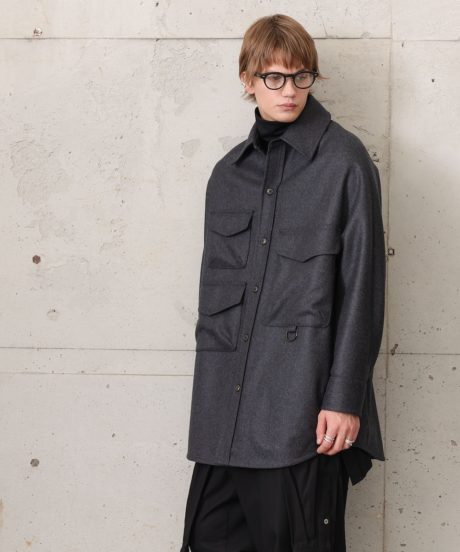 MBアイテム史上最も手間のかかったアウターが完成！60/2の梳毛を二重