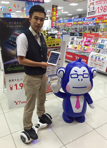 プライベートブランド初のバランススクーター発売！ノジマの店舗で活用