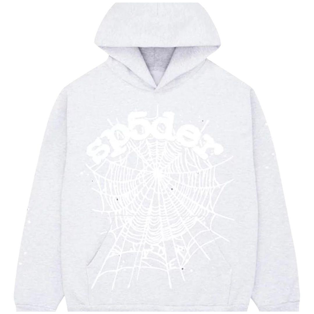 SP5DER OG WEB HOODIE HEATHER GREY – ONE OF A KIND