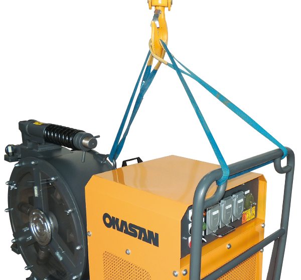 岡三機工株式会社 | 無段ベルト変速タイプ OKP-60MS-L/OKG-60MS-L