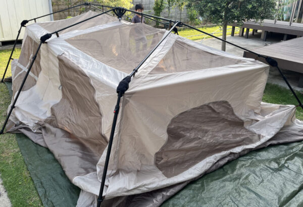 レビュー】ネイチャーハイクワンタッチテントビレッジ13購入！初設営で