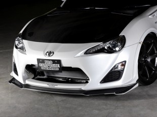 zn6 86前期 スムージングバンパー＋タモンデザインフロントリップ zn6