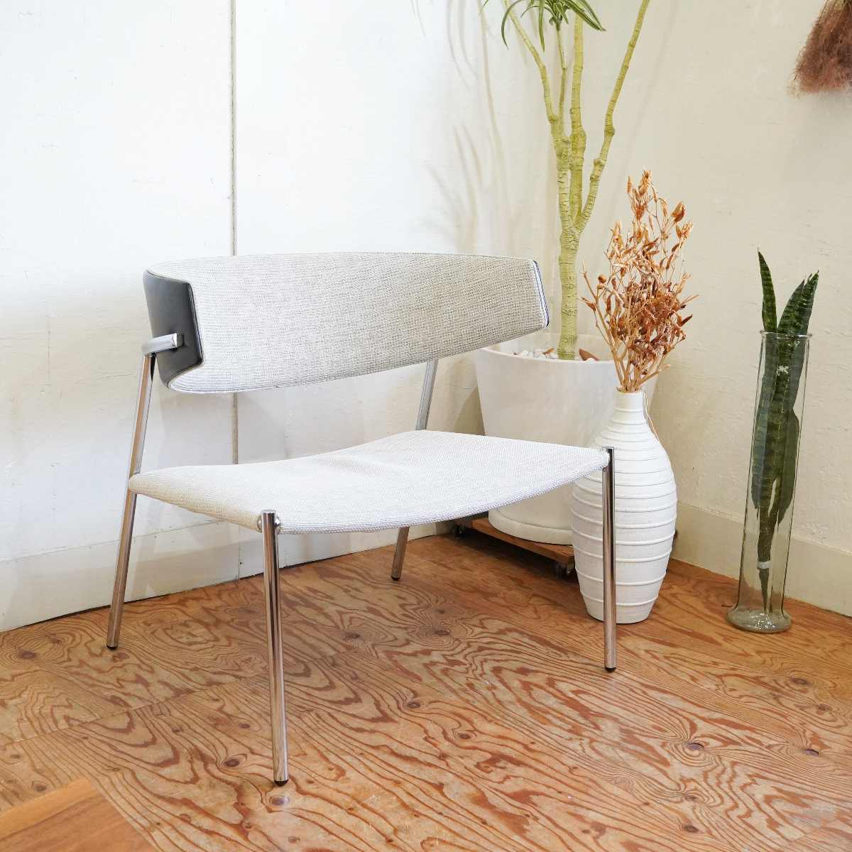 リッツウェル / Ritzwell ルーカス / LUCAS ラウンジチェア 本革 幅広