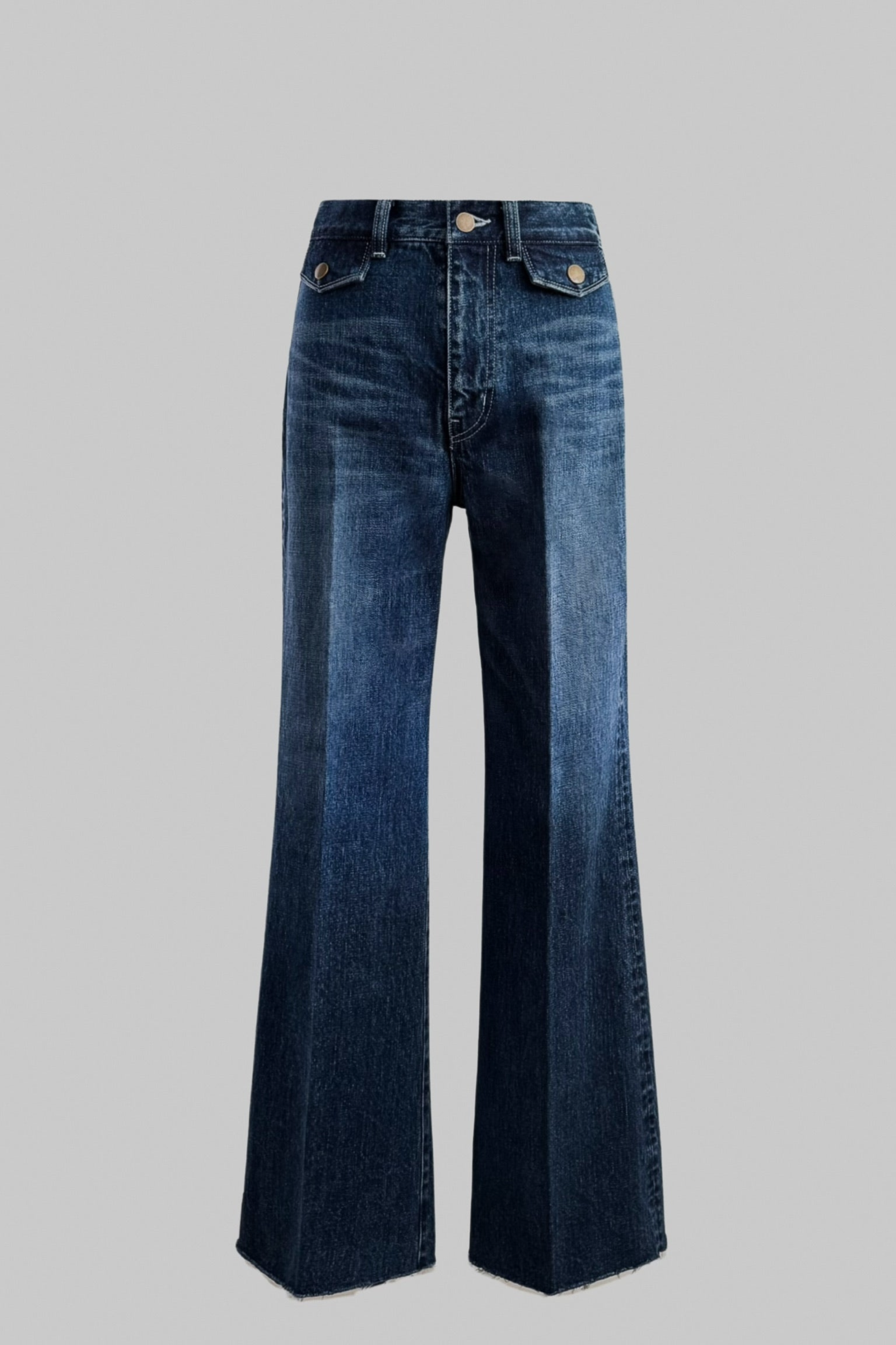 OKAYAMA flap pocket flare denim – shéller / シェリエ