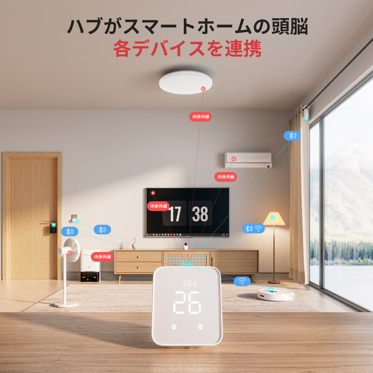 SwitchBot ハブ2 次世代スマートリモコン – SwitchBot (スイッチボット)