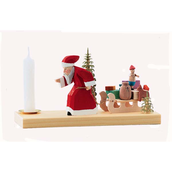 クリスマス キャンドルスタンド・ローソク立て 木のおもちゃ