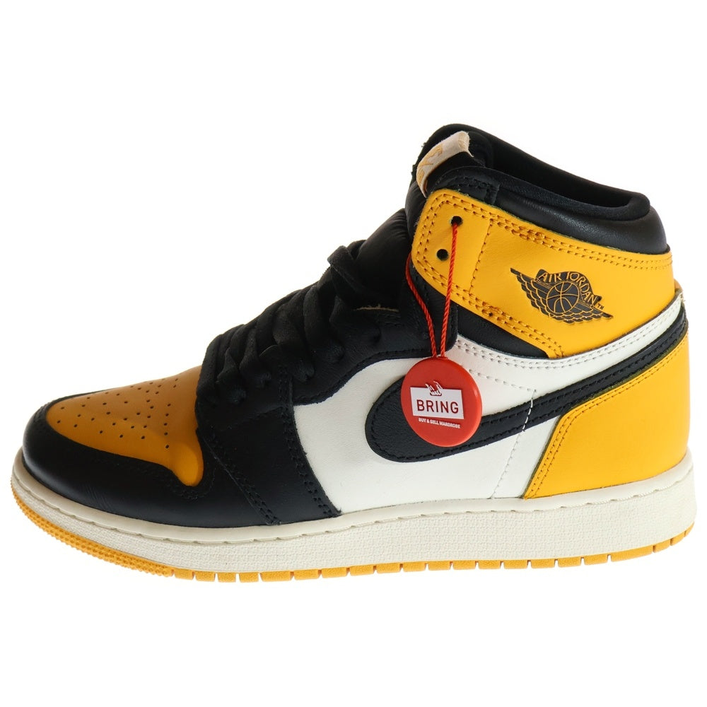 NIKE(ナイキ) GS AIR JORDAN 1 RETRO HIGH OG TAXI ウィメンズ