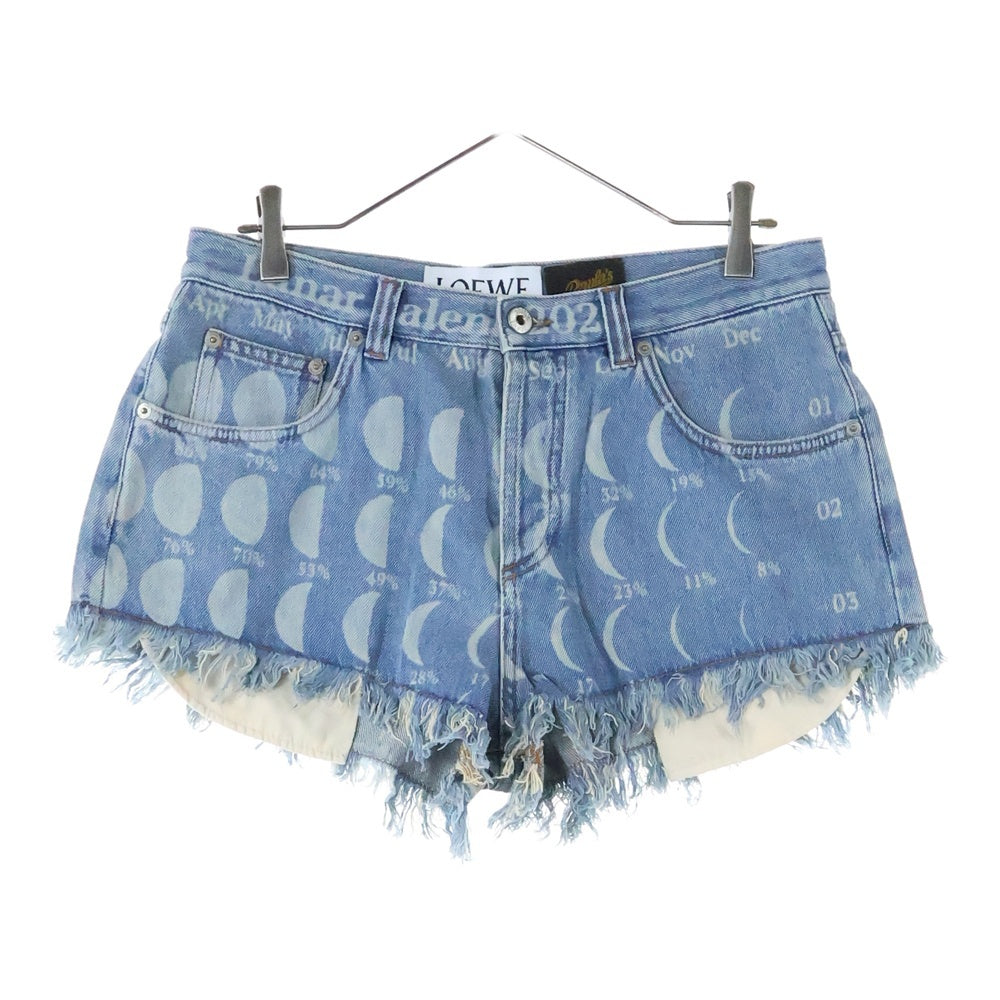 LOEWE(ロエベ) Paula's Ibiza Moon Denim Short パウラズ イビザ