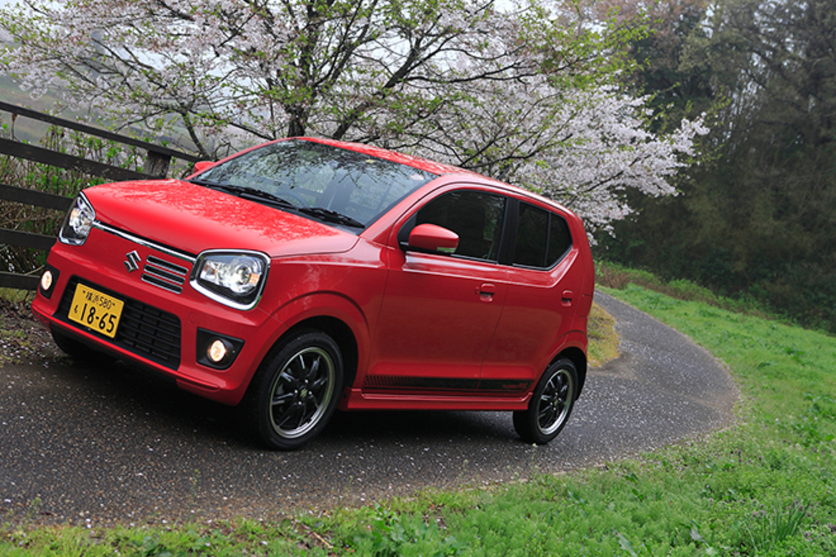 スズキ・アルト ターボRS（FF/5AT）【試乗記】 これぞ上級グレード - webCG