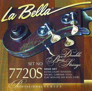 ラベラ La Bella 7720S Solo Extra Light Tension Double Bass Set