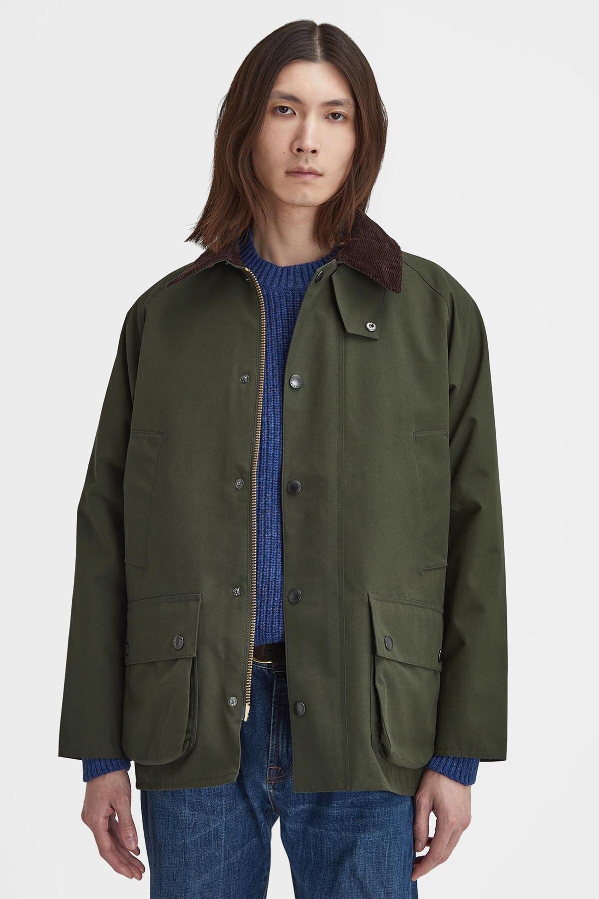 Barbour Classic Bedale Showerproof Jacket Sage by Barbour | Men