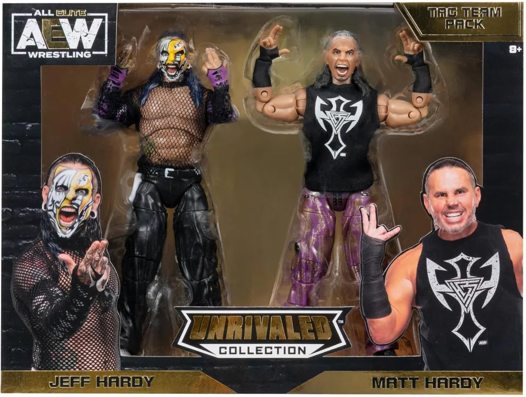 2024 AEW Jazwares Unrivaled Collection Amazon Exclusive Jeff Hardy
