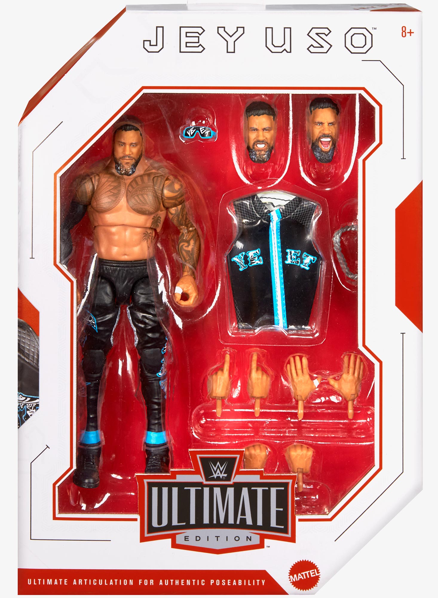 Jey Uso WWE Ultimate Edition Series #26 Action Figure