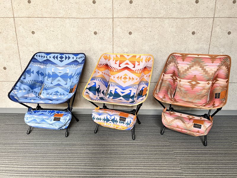 2022年新作カラー登場！ペンドルトンコラボも入荷 ヘリノックスチェア