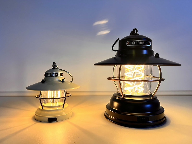 らせんのLEDが美しい クラシカルなベアボーンズの新しいランタン