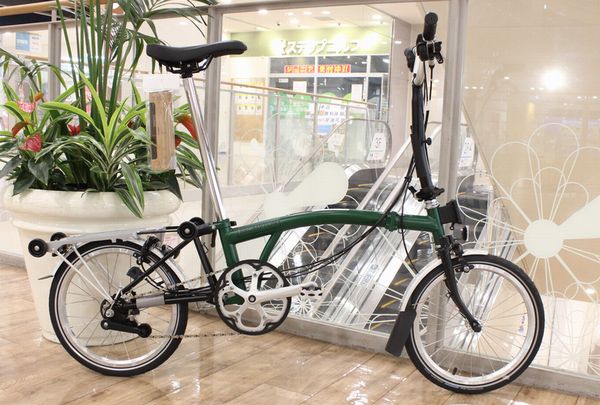 BROMPTON】ブリティッシュグリーンを彷彿させる美しいカラーリングです