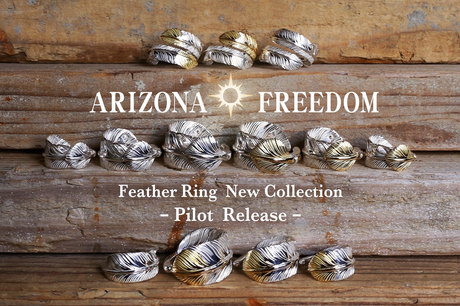 Feather Ring New Collection | ARIZONA FREEDOM FEAUTURE