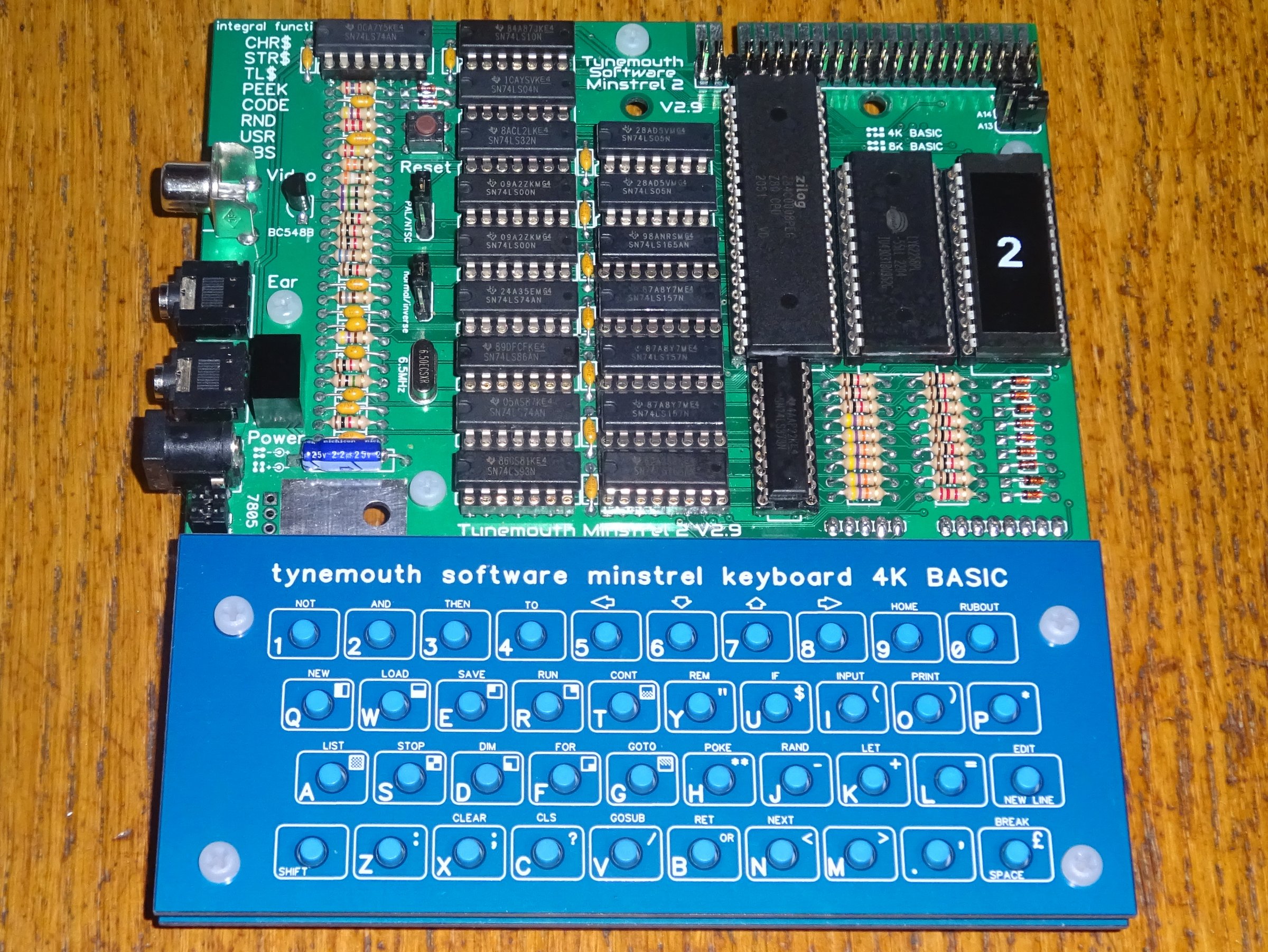 Tynemouth Minstrel 2 - Z80 Kits