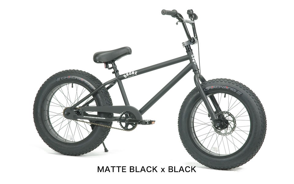 4Rule kamakura / BRONX ファットバイク MBK×BK 極太タイヤ 20インチ