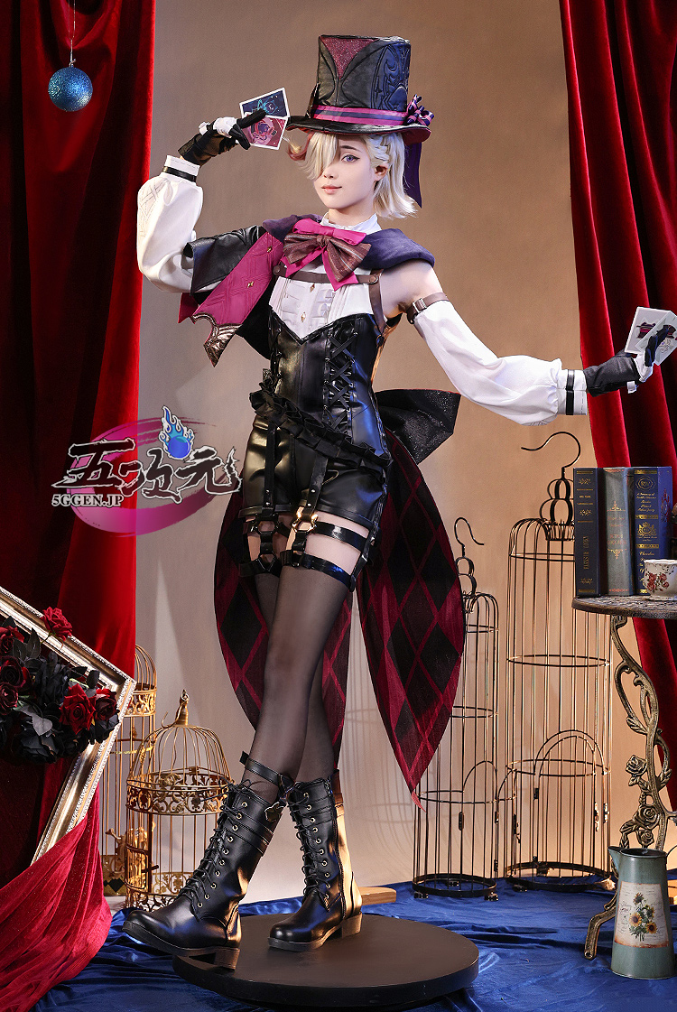 三分妄想 原神 コスプレ リネ 双子 衣装 コスチューム 帽子込み