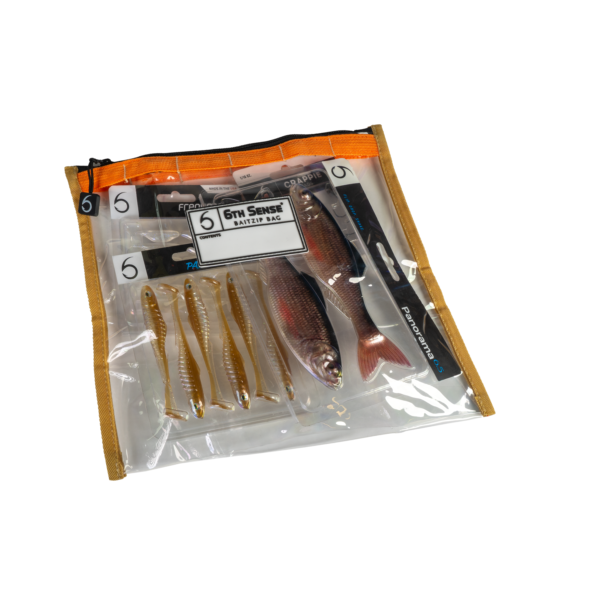 6th Sense BaitZip™ Pro Bags – Heavy-Duty Tackle Organizers – 6th