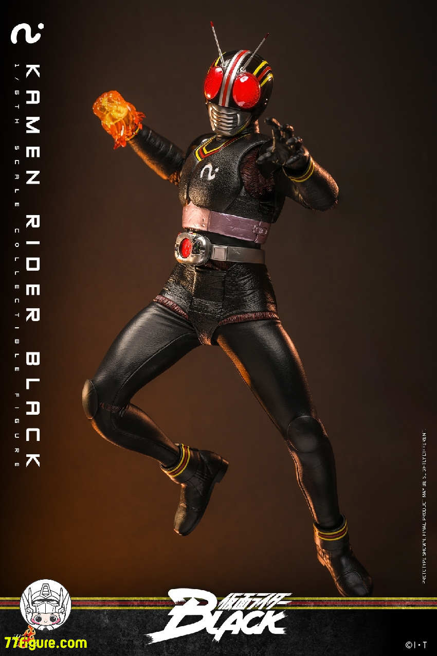 HotToys 1/6 TMS158 仮面ライダーブラック 塗装済み可動フィギュア