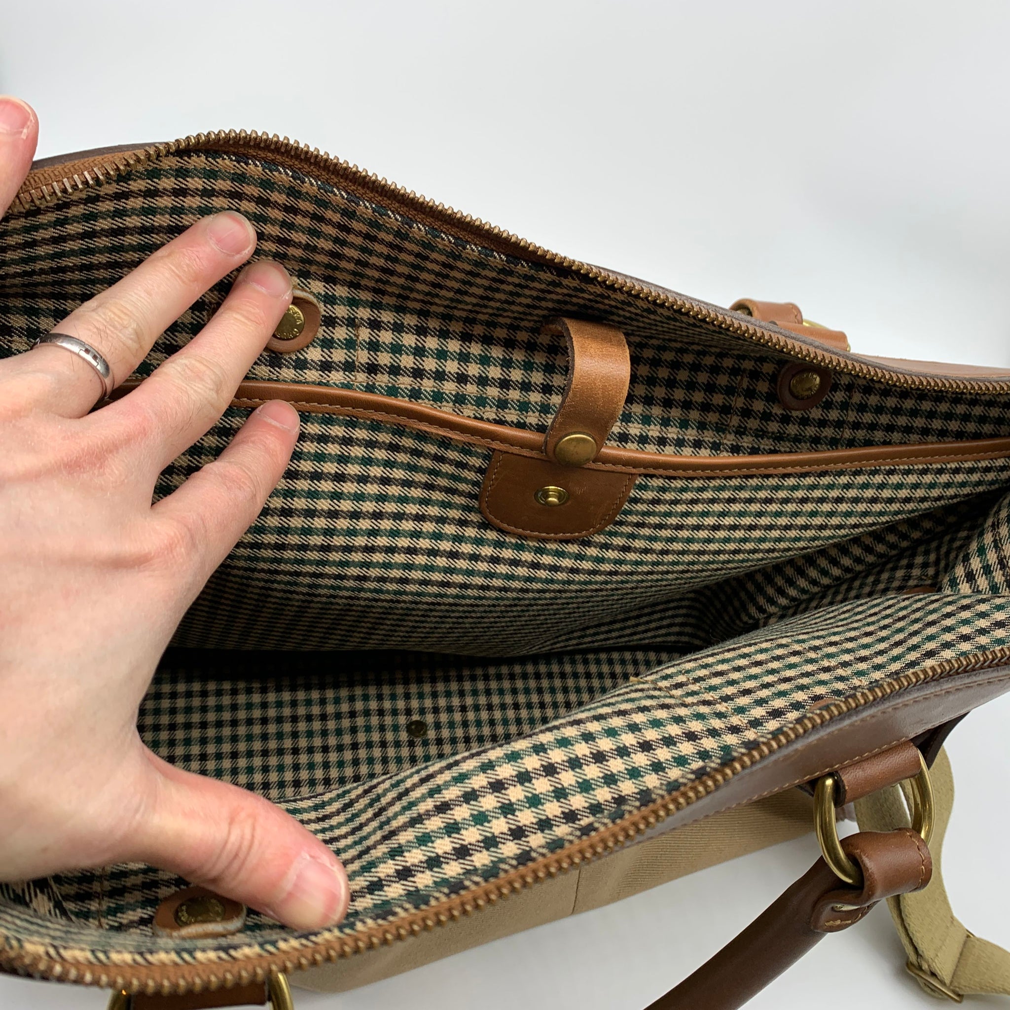 Ghurka グルカ / SATCHEL No.17(サッチェル No.17) / Khaki Twill