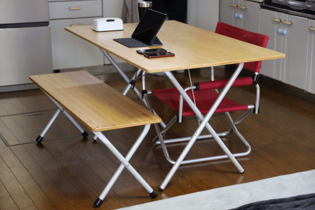 スノーピーク ワンアクションテーブルロング竹 【公式通販】