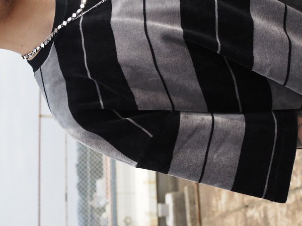 COOTIE PRODUCTIONS / Velour Border S/S Tee 通販 正規代理店