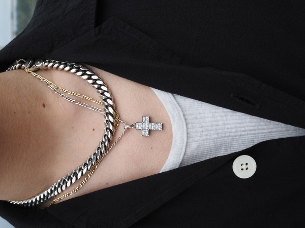 Antidote Buyers Club / Engraved Square Cross Pendant 通販 正規代理店