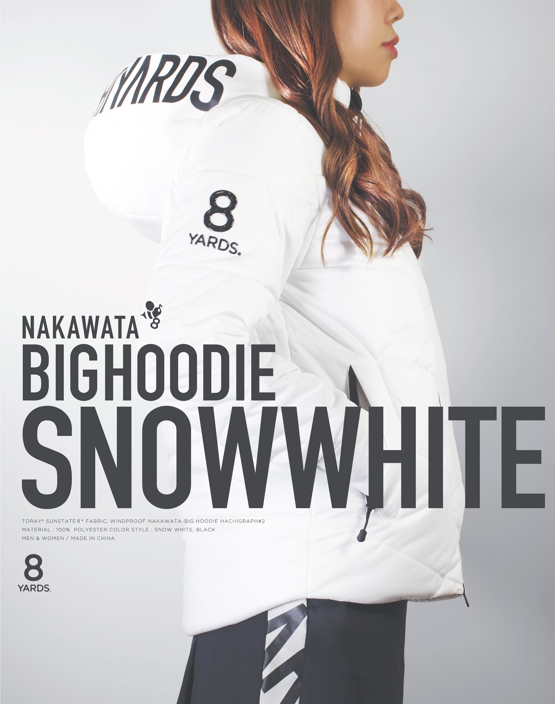 8YARDS | NAKAWATA BIG HOODIE