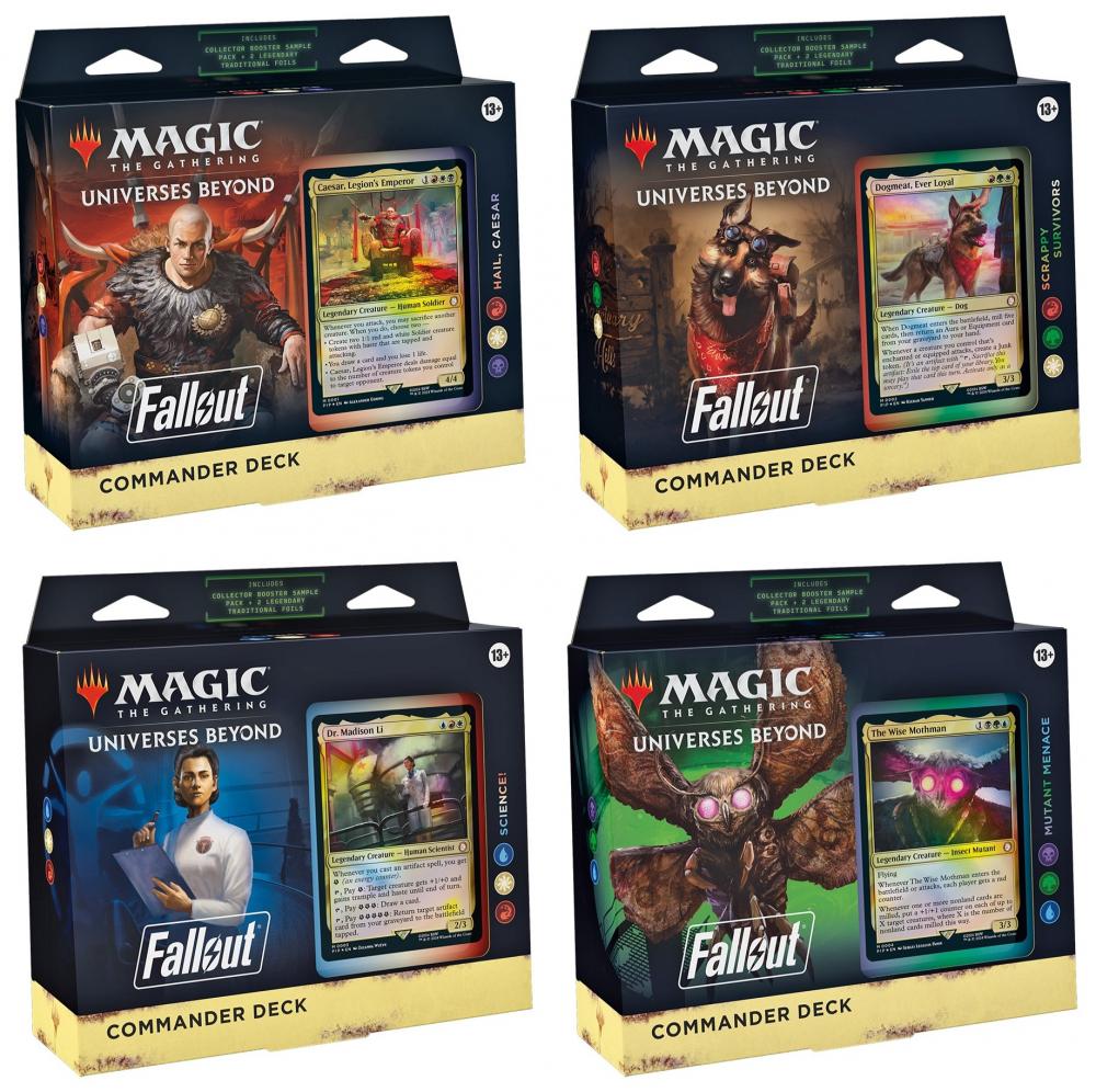 未開封】MtG Fallout 統率者デッキ『たくましき生存者たち』日本語版