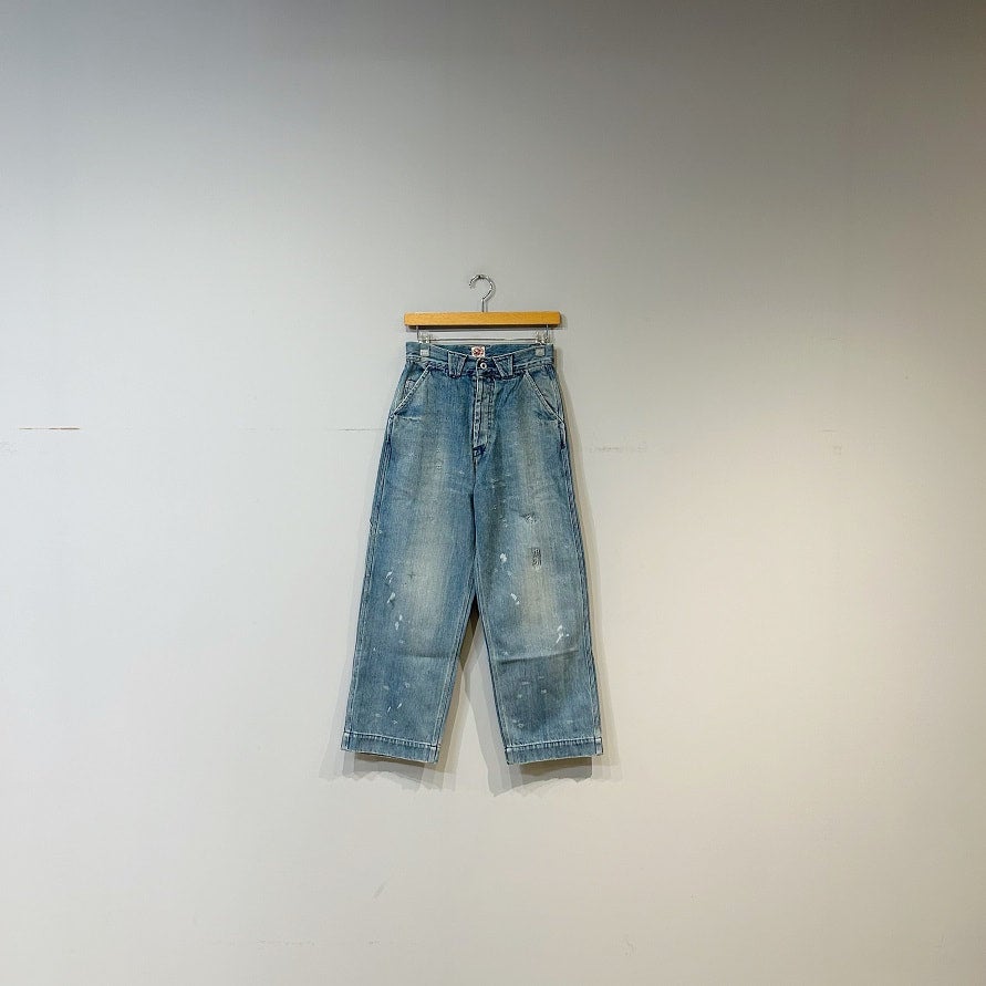 chimala DENIM PAINTER PANTS | PLEASE