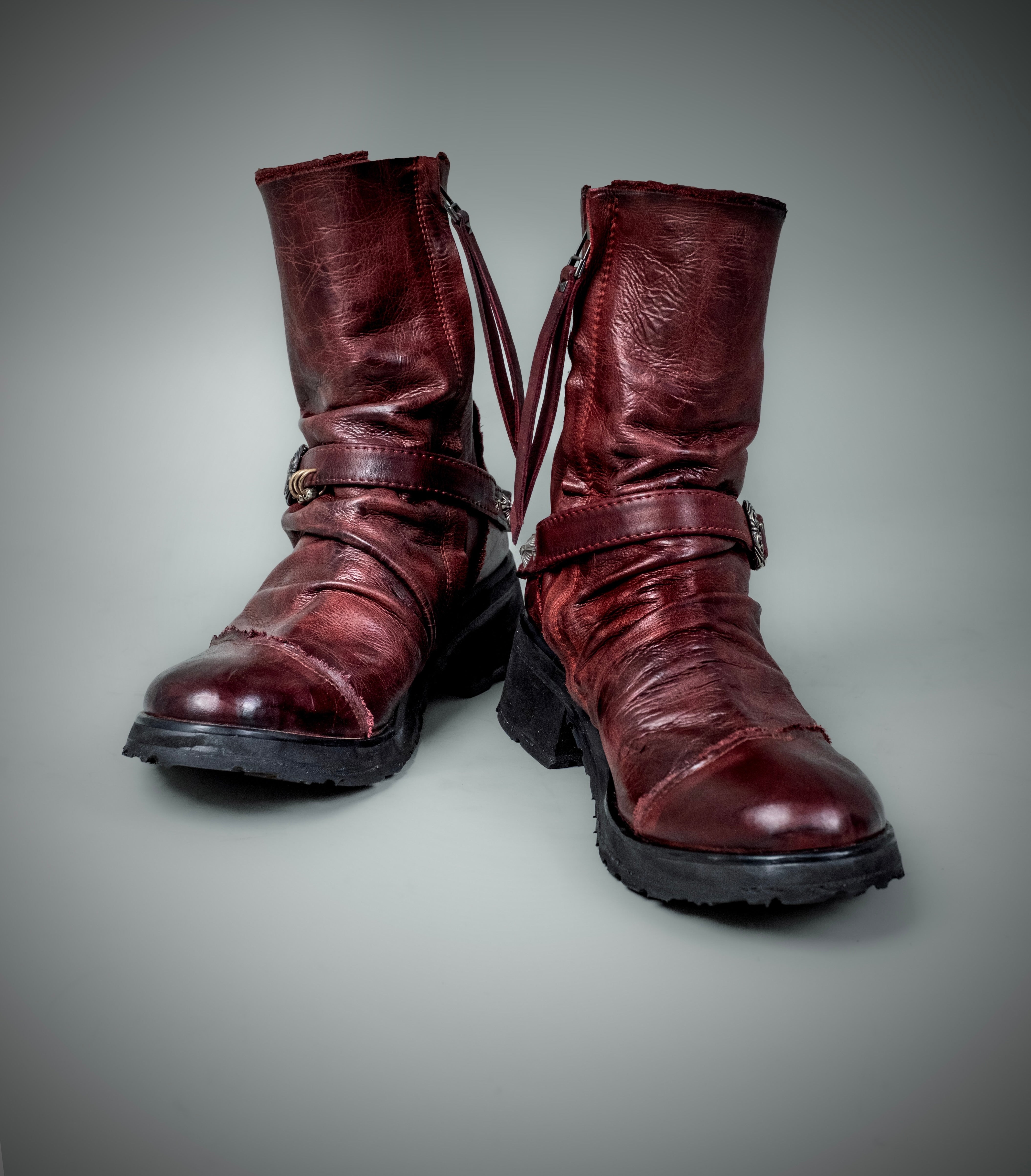 Cross Zip Boots – 14th Addiction