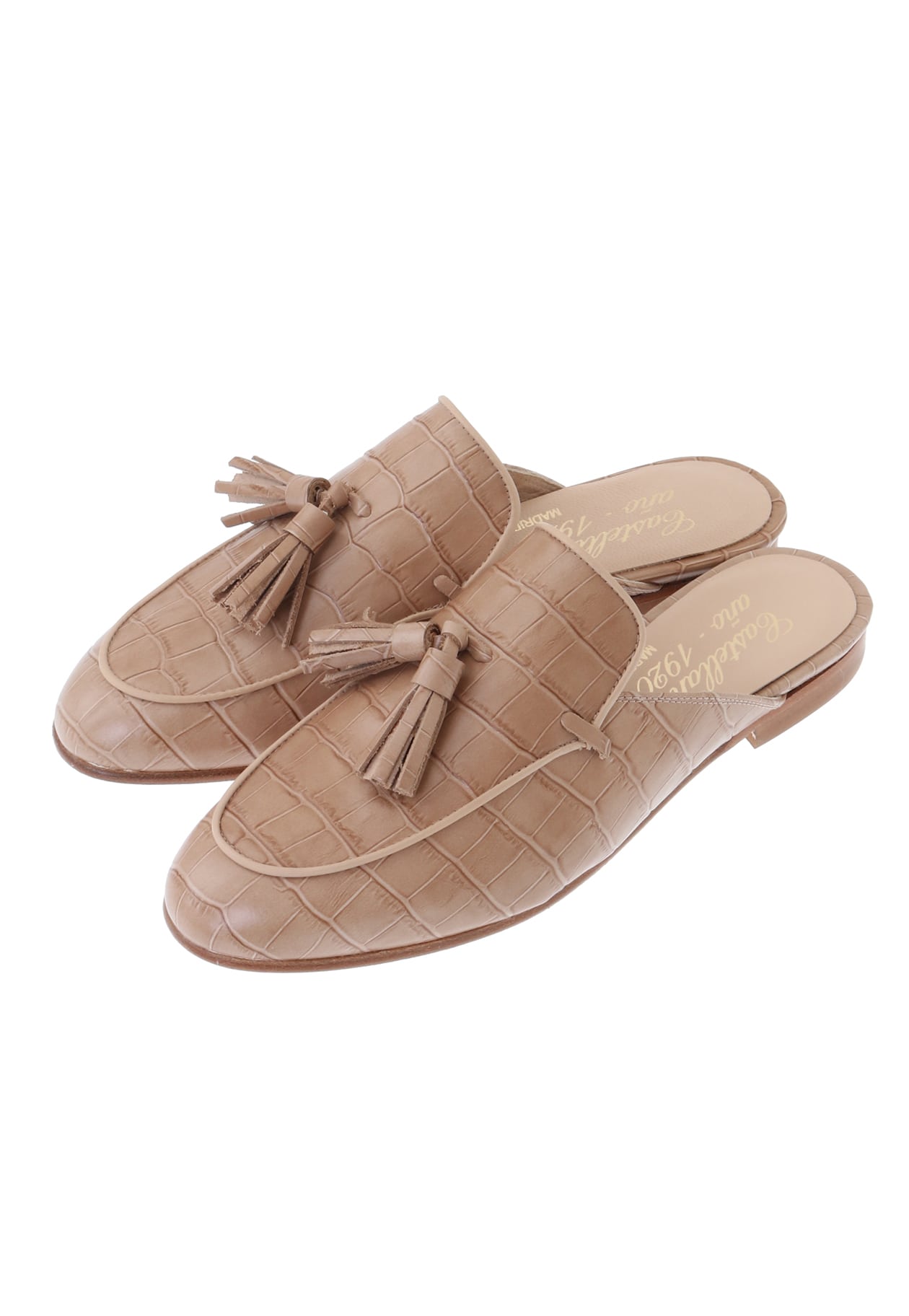 CASTELLANO (カステラーノ)＞タッセルローファーミュール】｜1er