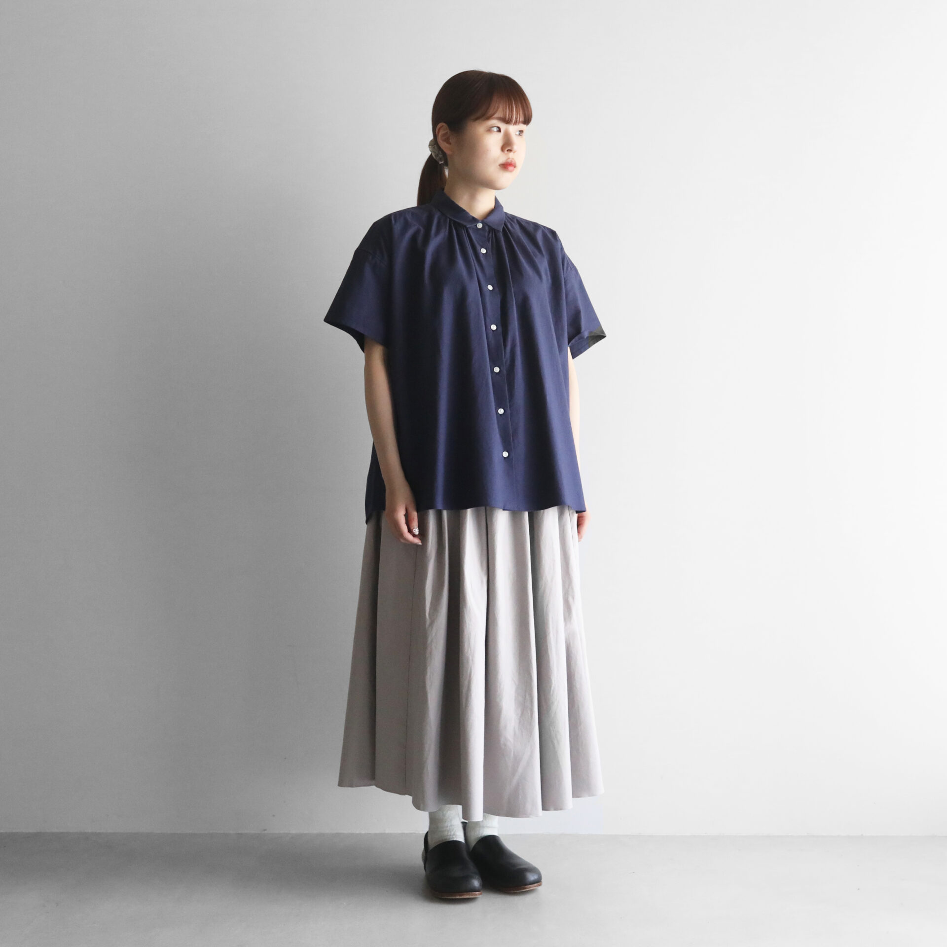 フランス綾ロングスカート U402をリリースしました／ – HUIS | 遠州織物