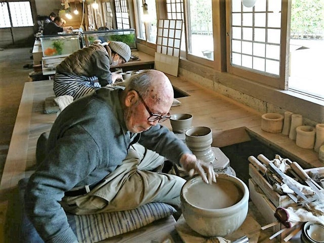濱田晋作 青釉面取蓋物 濱田晋作 青釉面取蓋物 【公式通販】