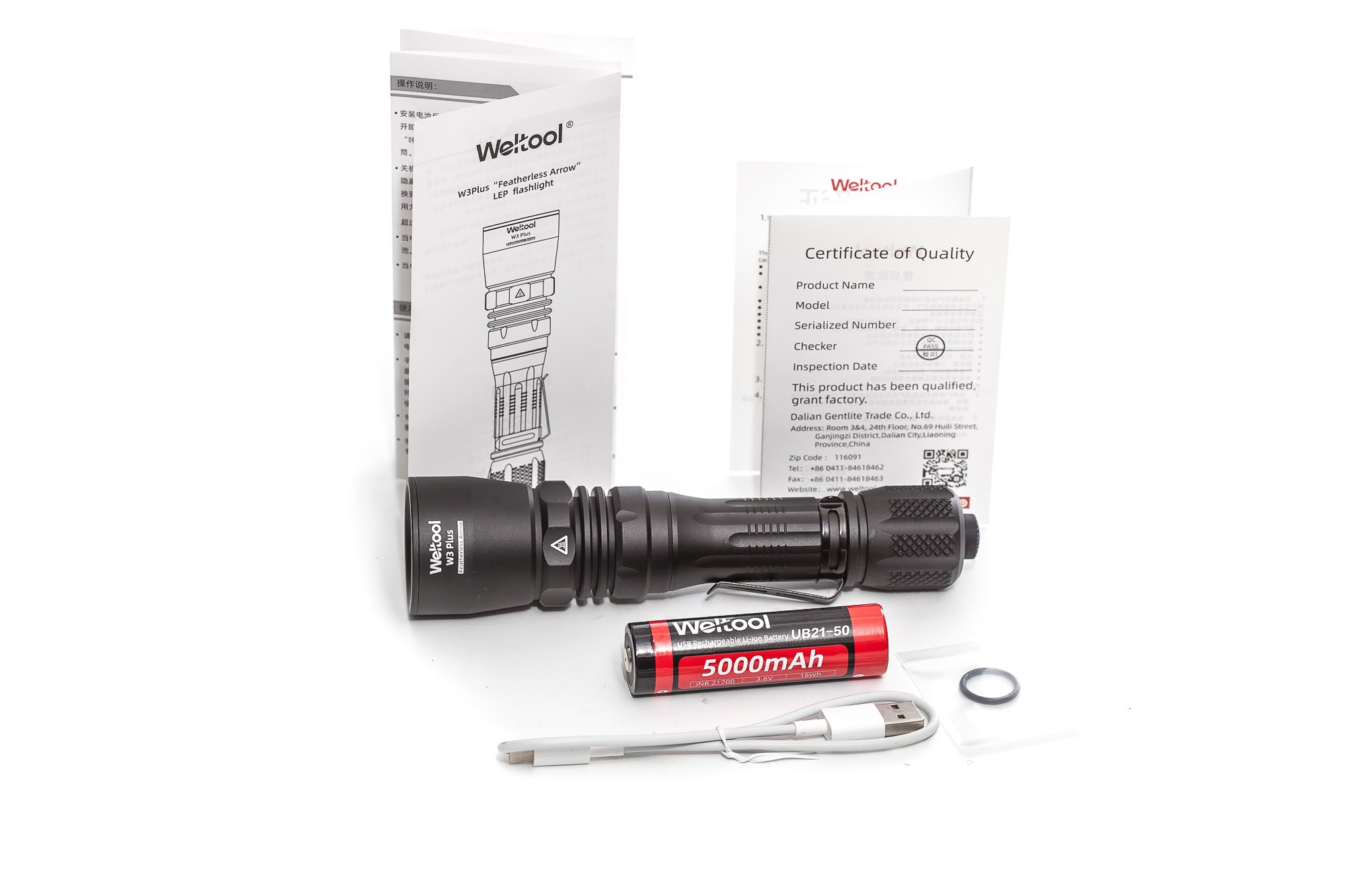 Weltool W3 Plus review | LEP flashlight with 920lm | 1Lumen