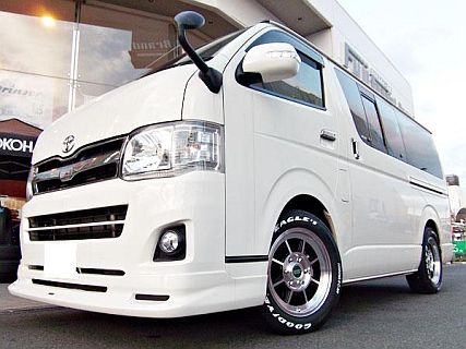 ハイエース用 ハヤシレーシング ストリート STH 17インチホイール